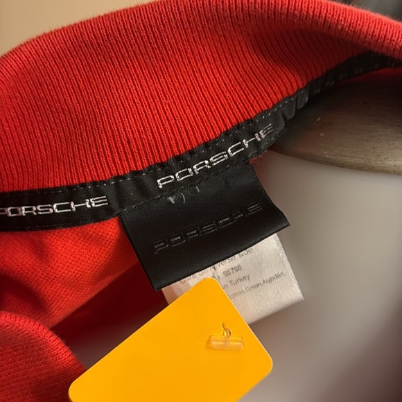 Porsche Car Lover Small Red Mens Polo - Picture 7 of 12